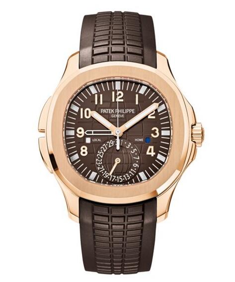 Buy Patek Philippe Aquanaut Travel Time Rose Gold Watch 5164R-001 Price